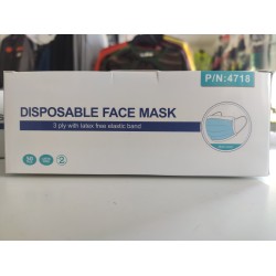Disposable face mask 3 ply