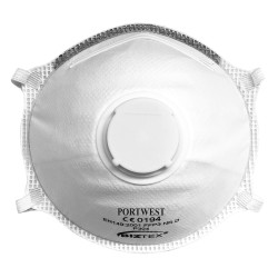 FFP3 Valved Dolomite Light Cup Respirator (Pk10)
